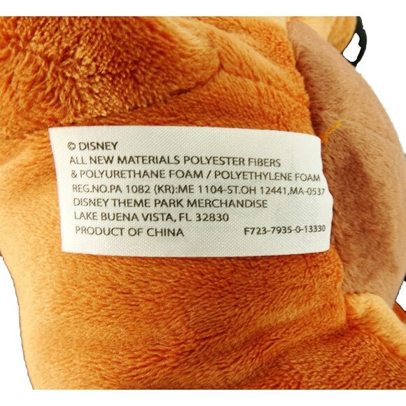 Disney Parks Pumbaa Plush Stuffed Animal with Bugs 14” Lion King Toy - Picture 6 of 12